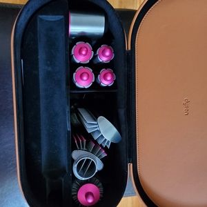 Dyson Airwrap Attachments and Case